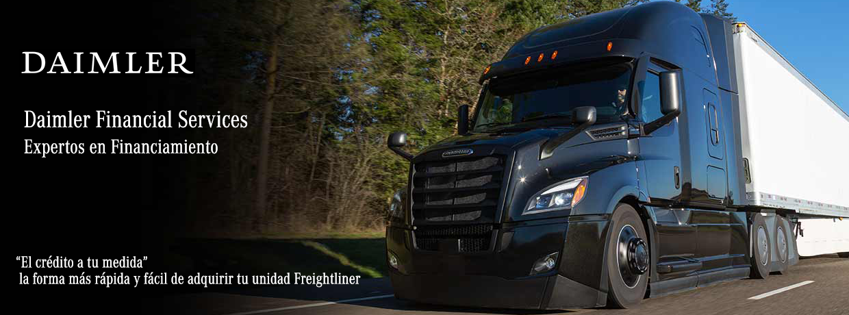 Daimler Financiamiento Freightliner y Mercedes Benz